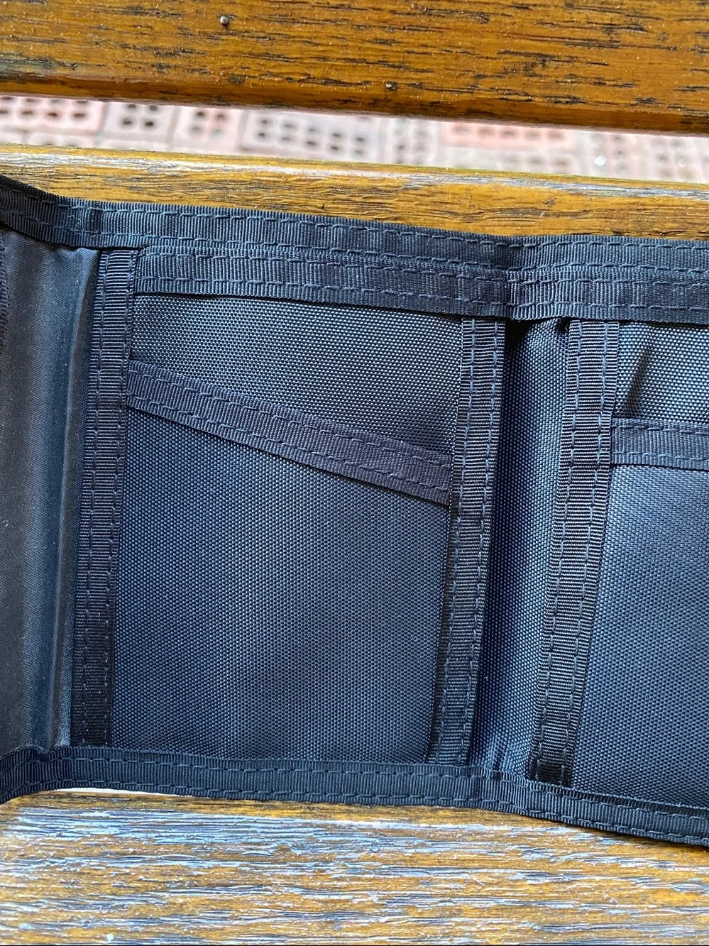 Levi’s Black nylon bifold wallet